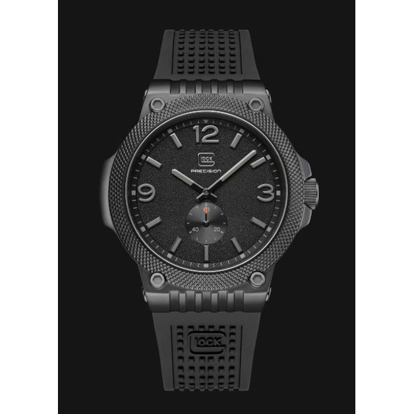 Men's Glock Watch Black Stainless Steel Amos Jewelry Wray, CO