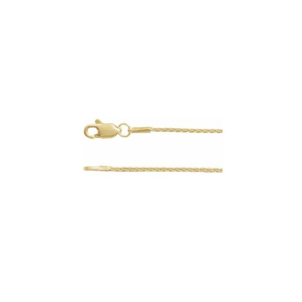 Base metal with Yellow or White Gold, Rhodium, or other plating. Amos Jewelry Wray, CO