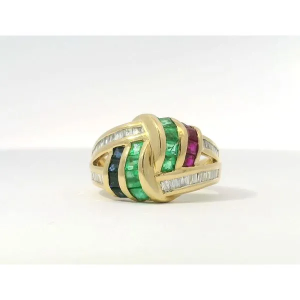 Estate Colored Stone Ring Amos Jewelry Wray, CO