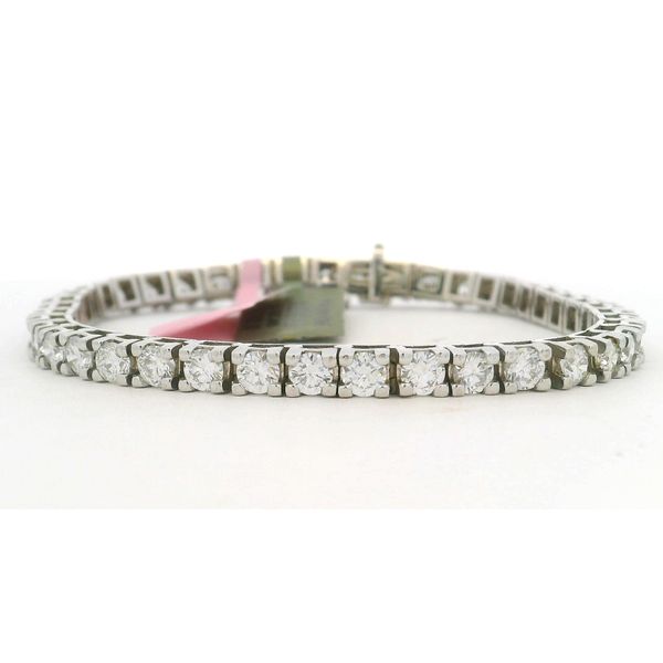 14KW 7cttw Lab Grown Diamond Tennis Bracelet Amos Jewelry Wray, CO