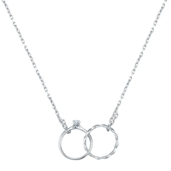 Diamond Necklace Image 4 Anderson Jewelers Taylorville, IL