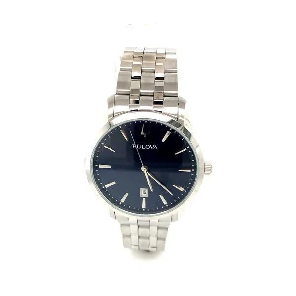 Bulova Men's Stainless Steel Dress Watch Anderson Jewelers Taylorville, IL