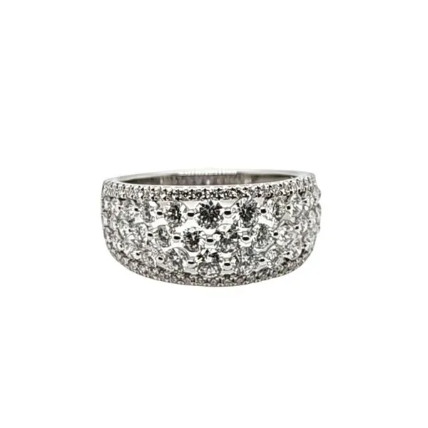 Women's Diamond Wedding Band Image 2 Anthony Jewelers Palmyra, NJ