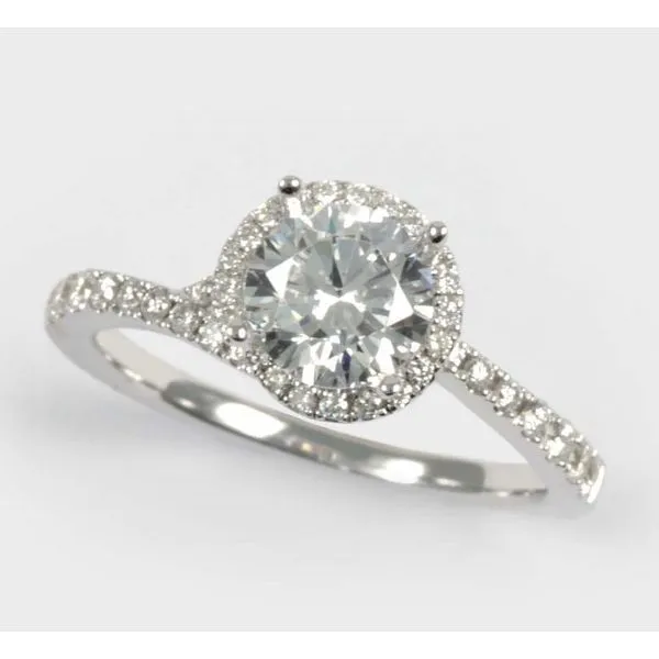 Diamond Semi-Mount Ring Image 2 Anthony Jewelers Palmyra, NJ