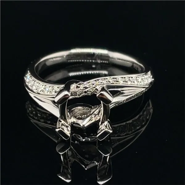 Diamond Semi-Mount Ring Anthony Jewelers Palmyra, NJ