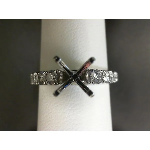 Diamond Semi-Mount Ring Image 2 Anthony Jewelers Palmyra, NJ