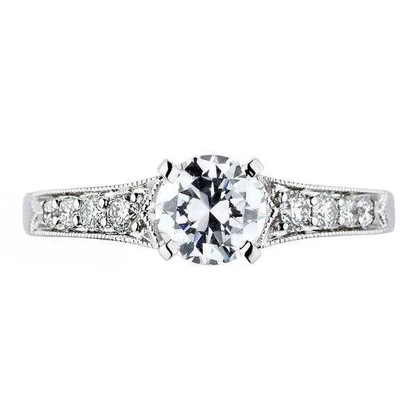 Diamond Semi-Mount Ring Image 2 Anthony Jewelers Palmyra, NJ