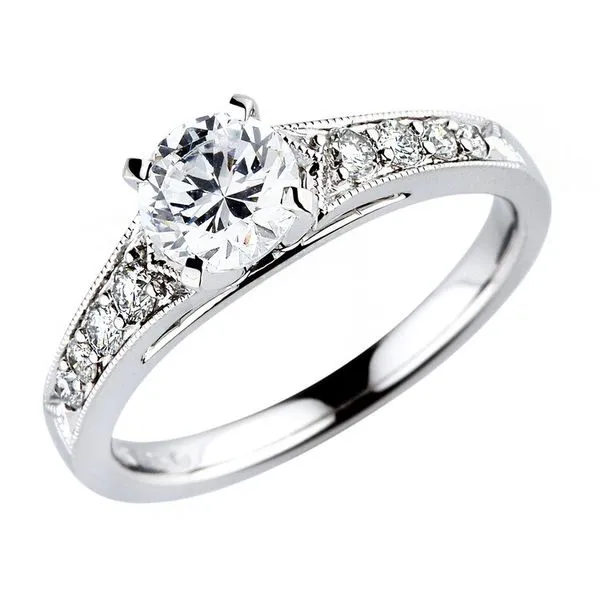 Diamond Semi-Mount Ring Anthony Jewelers Palmyra, NJ