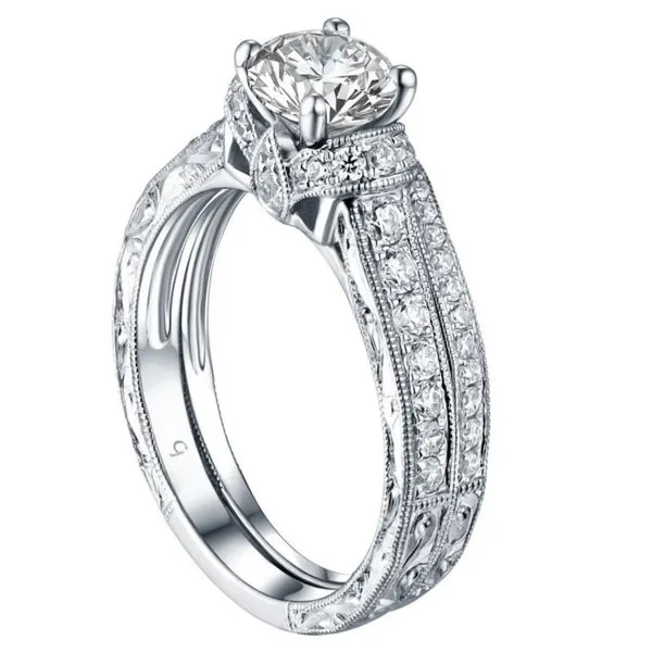 Diamond Semi-Mount Ring Image 2 Anthony Jewelers Palmyra, NJ