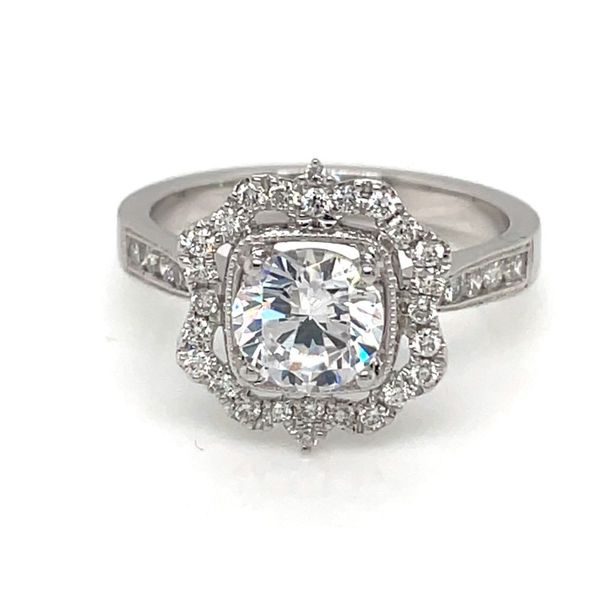 Diamond Semi-Mount Ring Image 2 Anthony Jewelers Palmyra, NJ