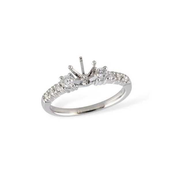 Diamond Semi-Mount Ring Anthony Jewelers Palmyra, NJ