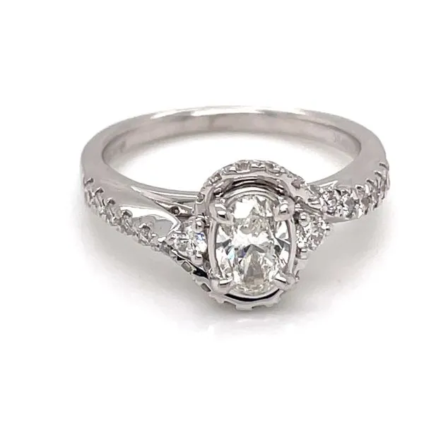 Diamond Semi-Mount Ring Image 2 Anthony Jewelers Palmyra, NJ