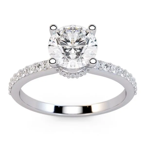 Diamond Semi-Mount Ring Anthony Jewelers Palmyra, NJ