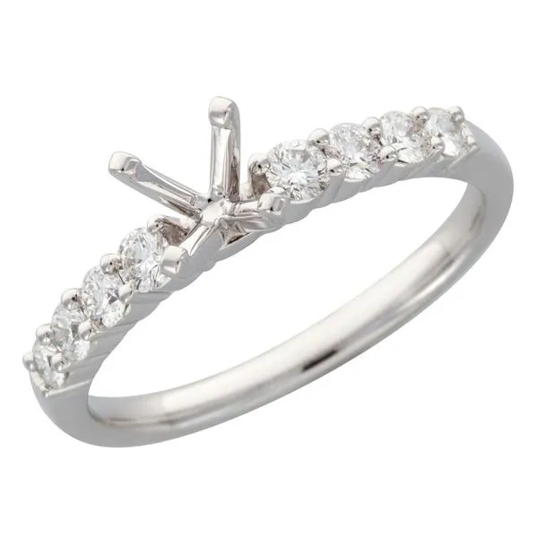Diamond Semi-Mount Ring Anthony Jewelers Palmyra, NJ
