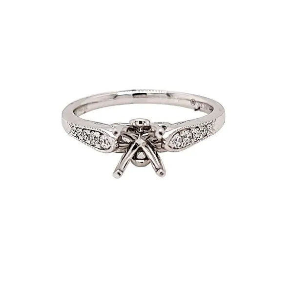 Diamond Semi-Mount Ring Anthony Jewelers Palmyra, NJ