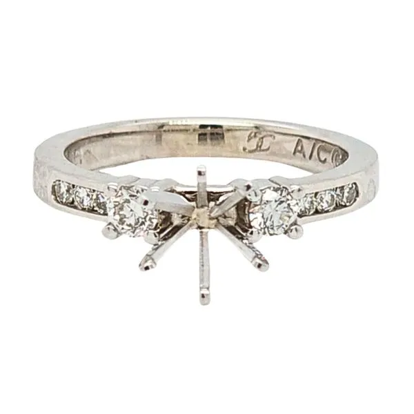 Diamond Semi-Mount Ring Anthony Jewelers Palmyra, NJ