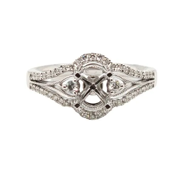 Diamond Semi-Mount Ring Anthony Jewelers Palmyra, NJ
