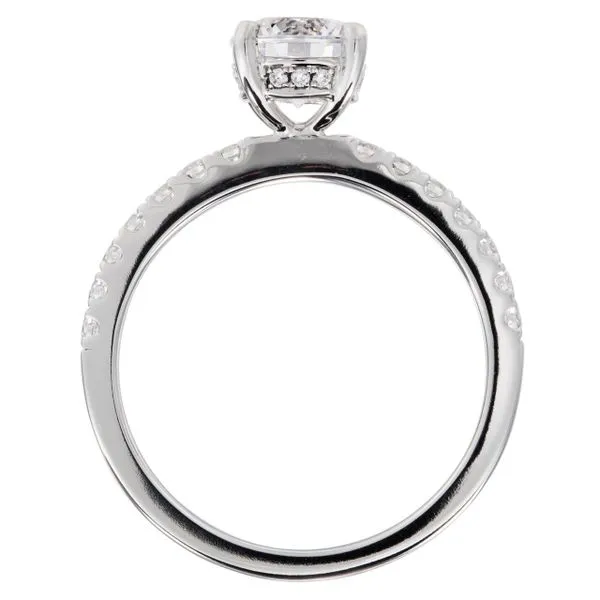 Diamond Semi-Mount Ring Image 3 Anthony Jewelers Palmyra, NJ