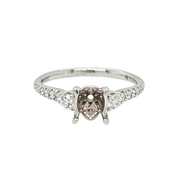 Diamond Semi-Mount Ring Anthony Jewelers Palmyra, NJ