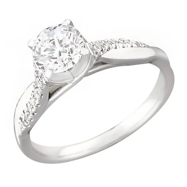 Diamond Semi-Mount Ring Anthony Jewelers Palmyra, NJ