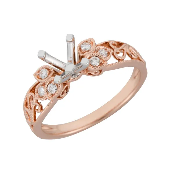 Diamond Semi-Mount Ring Anthony Jewelers Palmyra, NJ