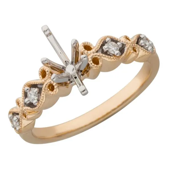 Diamond Semi-Mount Ring Anthony Jewelers Palmyra, NJ