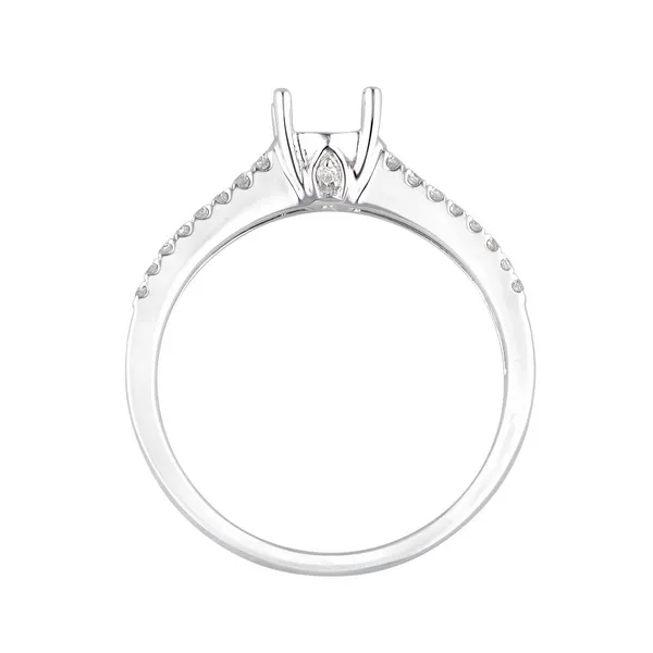 Diamond Semi-Mount Ring Image 3 Anthony Jewelers Palmyra, NJ
