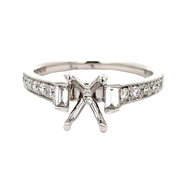 Diamond Semi-Mount Ring Anthony Jewelers Palmyra, NJ