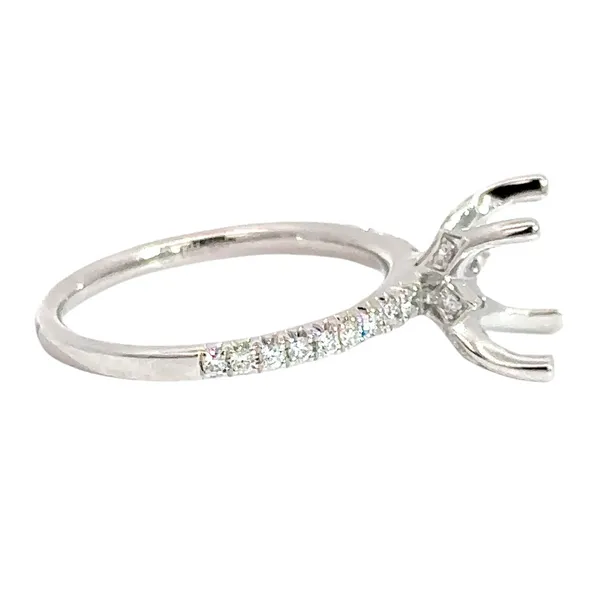 Diamond Semi-Mount Ring Image 2 Anthony Jewelers Palmyra, NJ