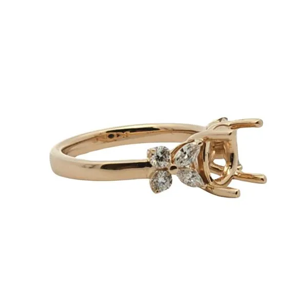 Diamond Semi-Mount Ring Image 2 Anthony Jewelers Palmyra, NJ