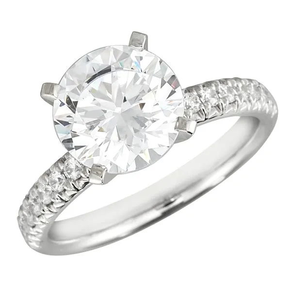 Diamond Semi-Mount Ring Anthony Jewelers Palmyra, NJ