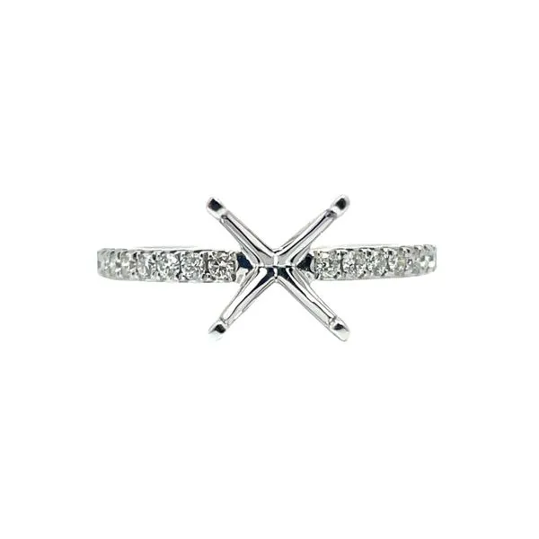 Diamond Semi-Mount Ring Anthony Jewelers Palmyra, NJ