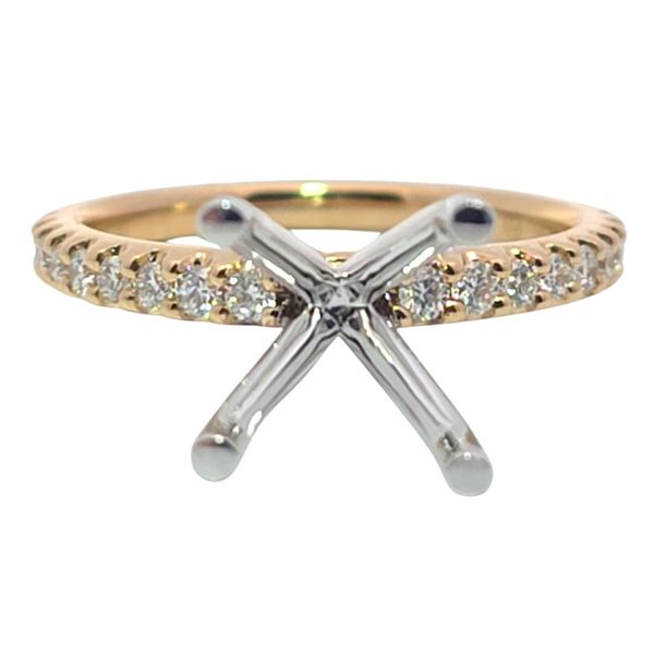 Diamond Semi-Mount Ring Anthony Jewelers Palmyra, NJ