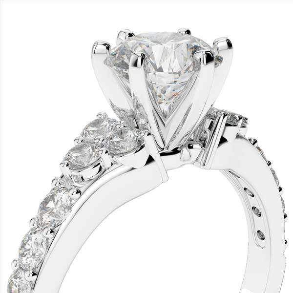 Diamond Semi-Mount Ring Image 2 Anthony Jewelers Palmyra, NJ