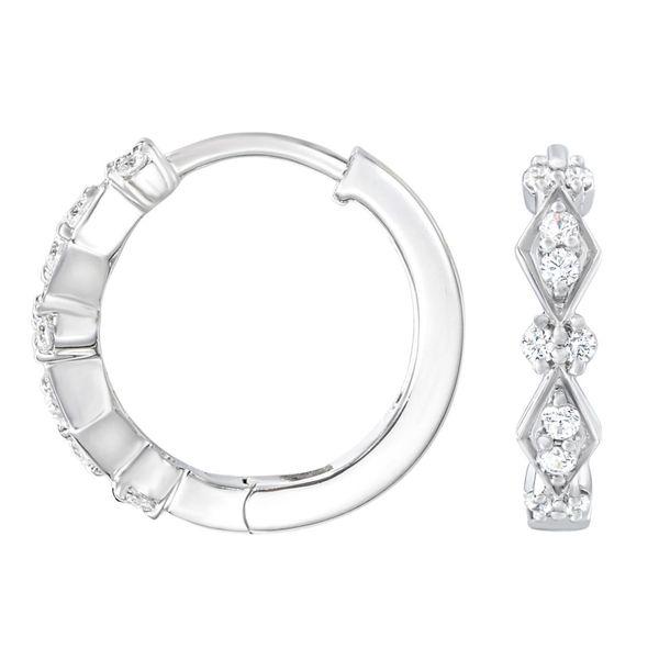 Diamond Earrings Image 2 Anthony Jewelers Palmyra, NJ