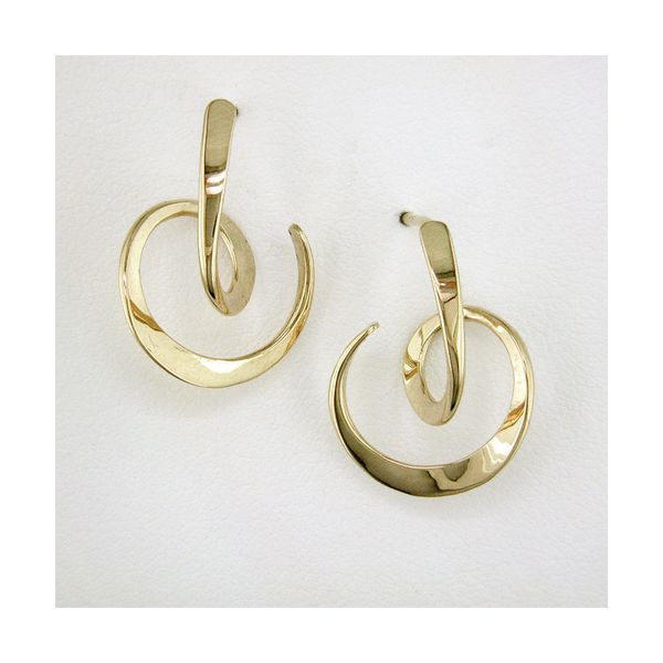 Gold Earrings Image 2 Anthony Jewelers Palmyra, NJ