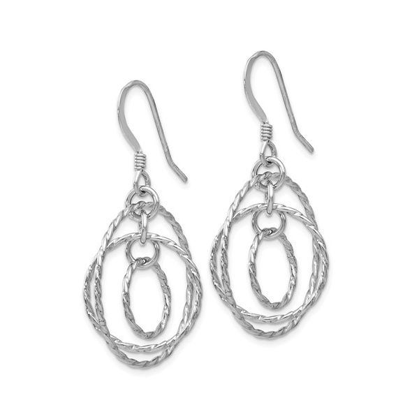 Sterling Silver Earrings Image 2 Anthony Jewelers Palmyra, NJ