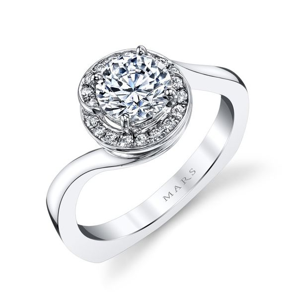 MARS Diamond Engagement Ring, 0.15 Ctw. Image 3 Arezzo Jewelers Elmwood Park, IL