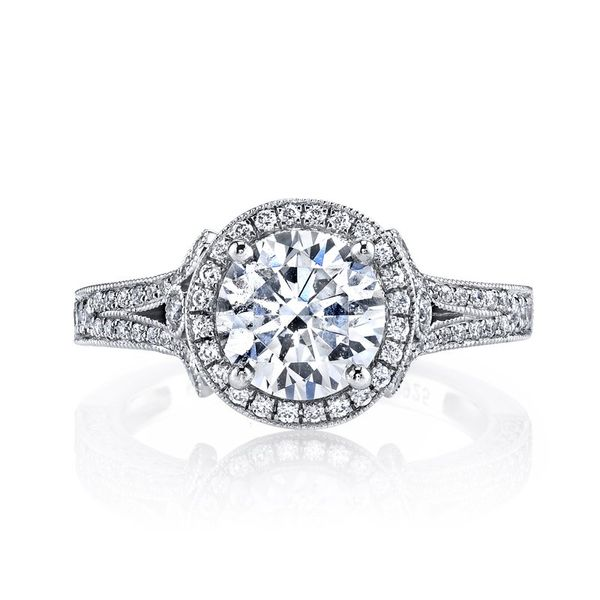 MARS Halo Diamond Engagement Ring 0.60 Ctw. Arezzo Jewelers Elmwood Park, IL