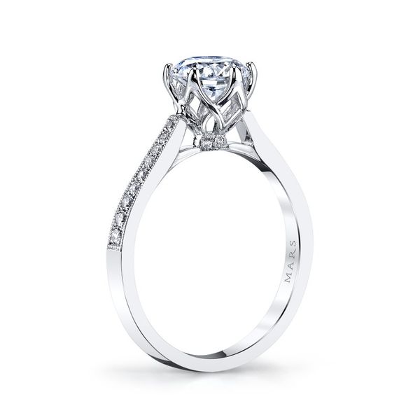 MARS Diamond Engagement Ring 0.16 ct tw Image 2 Arezzo Jewelers Elmwood Park, IL
