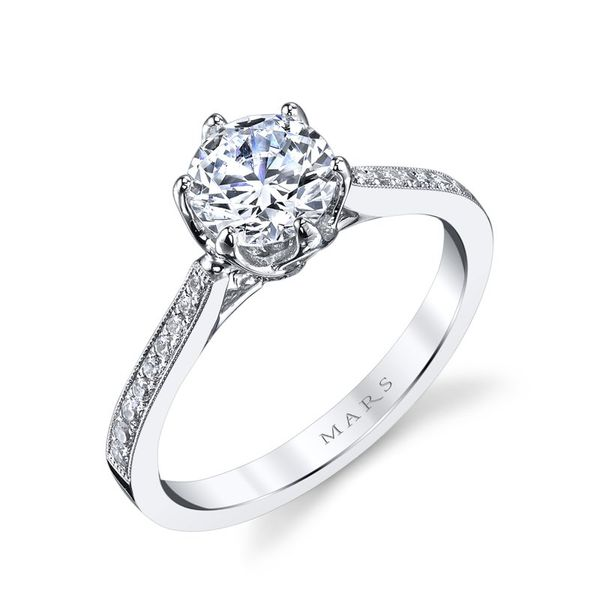 MARS Diamond Engagement Ring 0.16 ct tw Image 3 Arezzo Jewelers Elmwood Park, IL