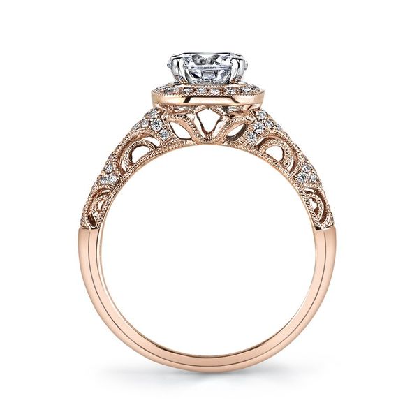 MARS Pave Diamond Engagement Ring 0.34 Ctw Image 2 Arezzo Jewelers Elmwood Park, IL