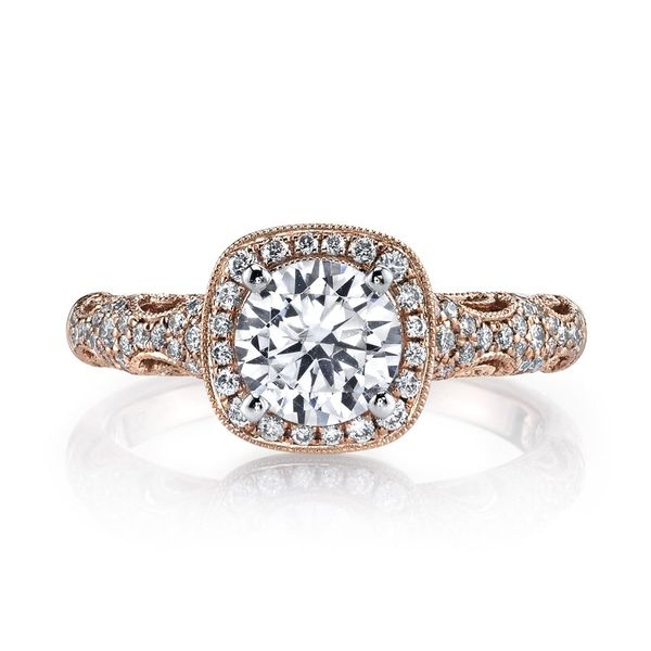 MARS Pave Diamond Engagement Ring 0.34 Ctw Arezzo Jewelers Elmwood Park, IL