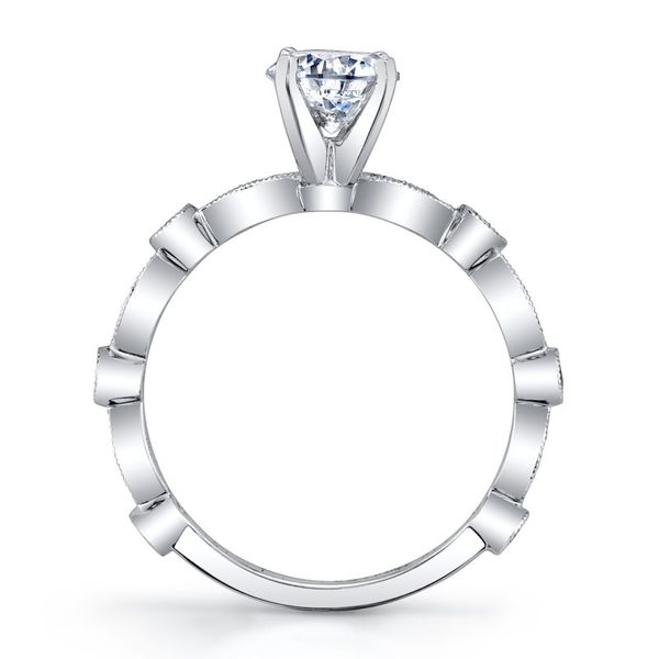 MARS Diamond Engagement Ring, .17ctw. Image 2 Arezzo Jewelers Elmwood Park, IL