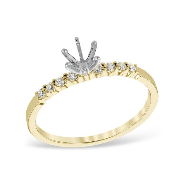 Yellow Gold Diamond Engagement Ring, .65cts Image 2 Arezzo Jewelers Elmwood Park, IL