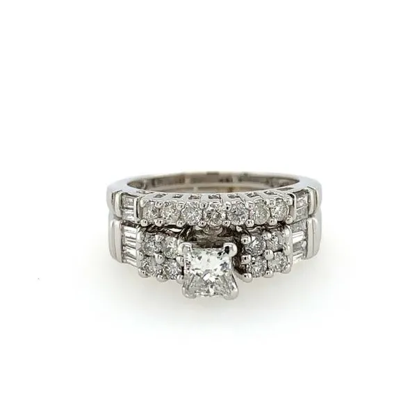 White Gold Diamond Bridal Set Arezzo Jewelers Elmwood Park, IL