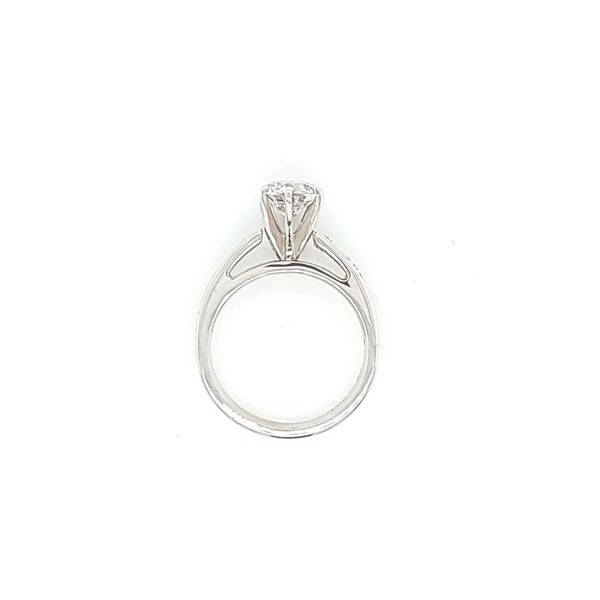 14k White Gold Round Diamond Engagement Ring, 2.16cts TW Image 4 Arezzo Jewelers Elmwood Park, IL