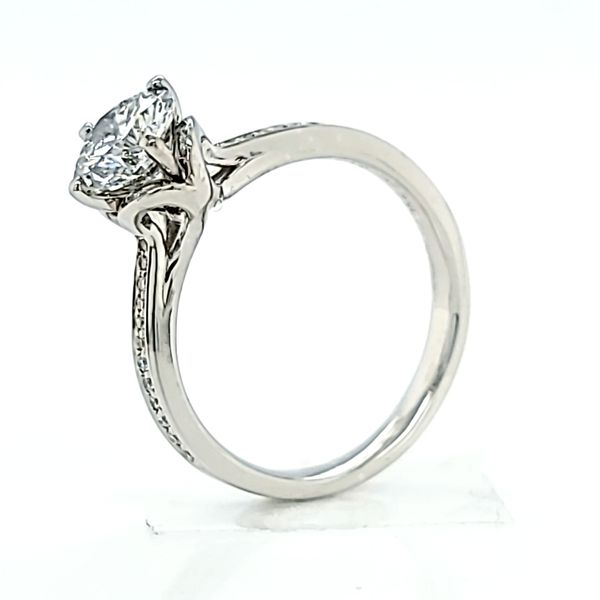 Diamond Engagement Ring Mounting Image 3 Arezzo Jewelers Elmwood Park, IL