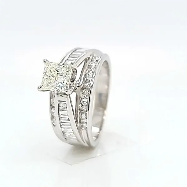 Forevermark Princess Cut Diamond Engagement Ring Image 2 Arezzo Jewelers Elmwood Park, IL