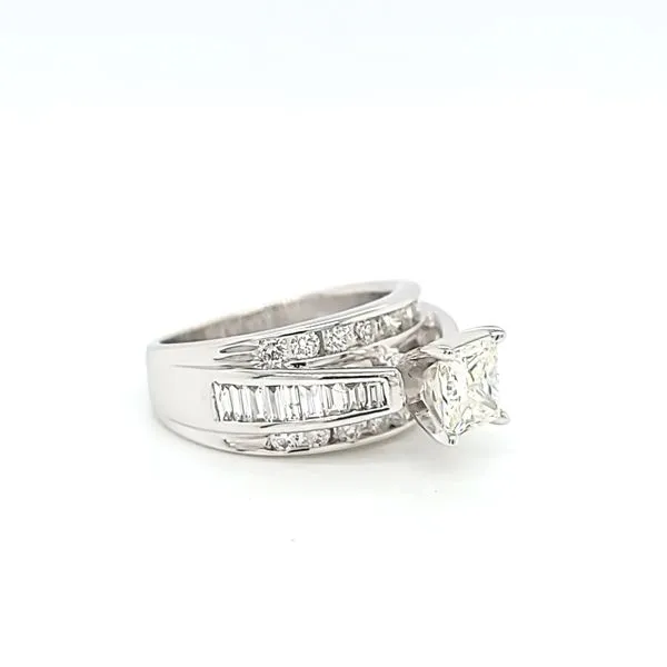 Forevermark Princess Cut Diamond Engagement Ring Image 3 Arezzo Jewelers Elmwood Park, IL